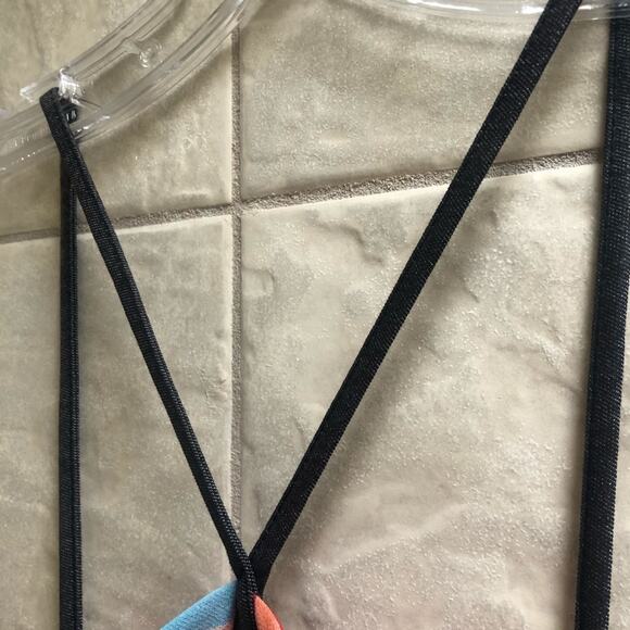 Robe Shama Stretch Crinkle Keyhole Dress S - Picture 4 of 14